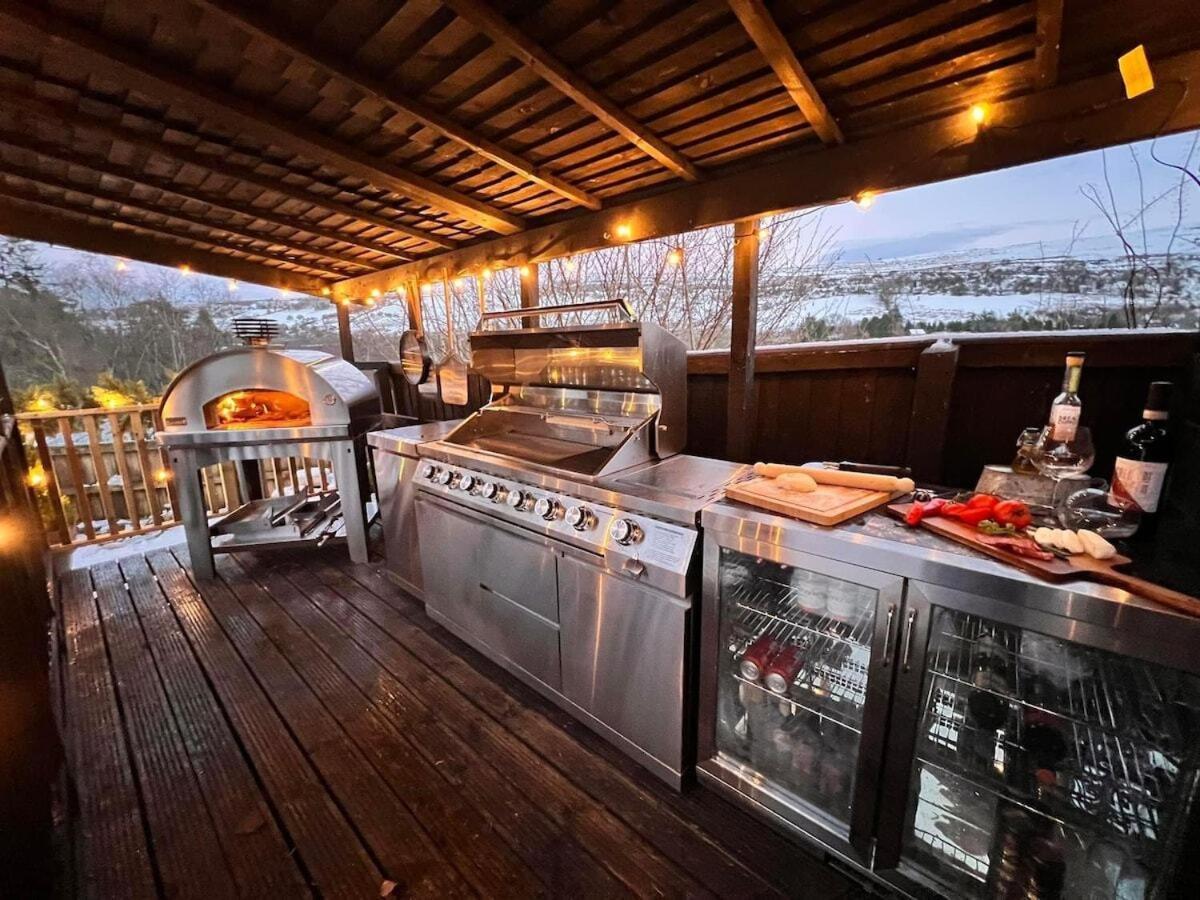 3 - Spectacular Views - Pizza Oven & Bbq Villa Pont Sticill Luaran gambar